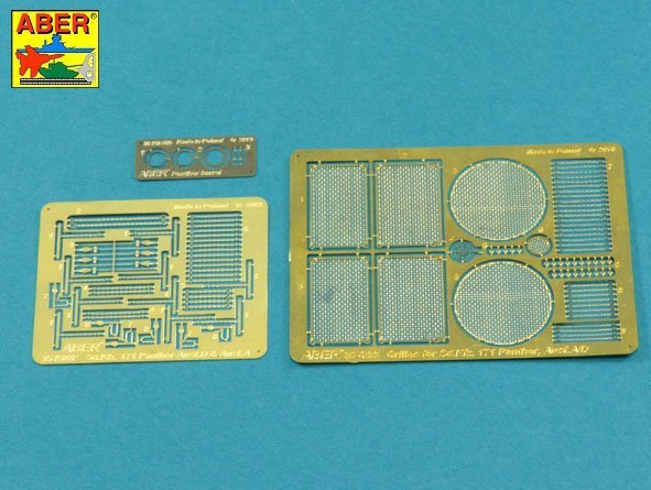 Aber 35K02T Pz.Kpfw. V Ausf.D and A (Sd.Kfz.171) Panther for Takom 1/35 – zdjęcie 3