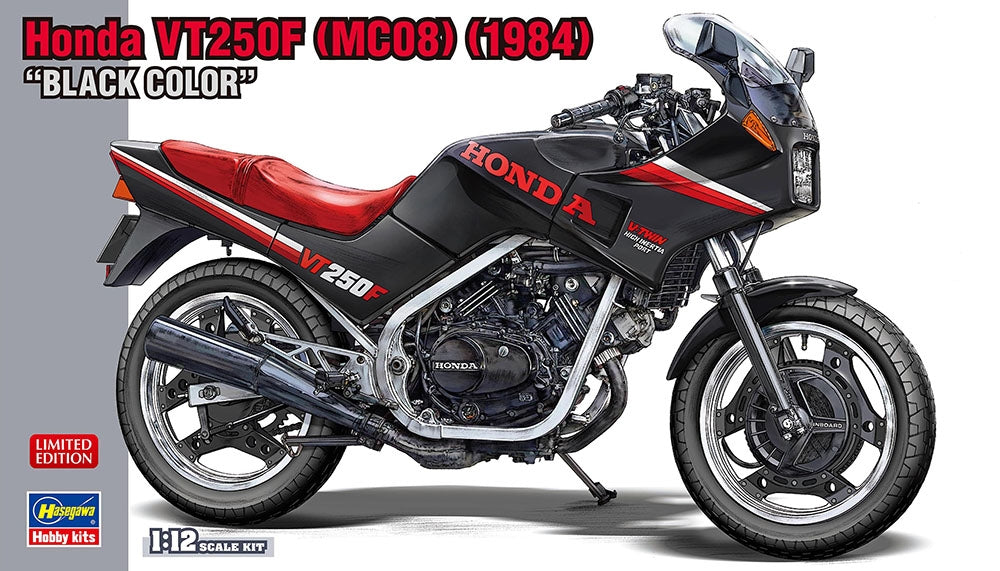 Hasegawa 21755 Honda VT250F (MC08) (1984) NOIR 1/12 – image 2