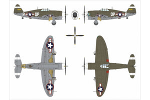 Dora Wings 48055 P-47C-2 Thunderbolt 1/48 – Bild 7