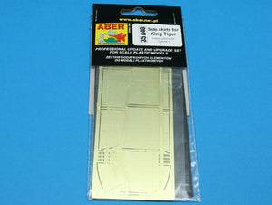 Aber 35A040 Side skirts for Tiger II (1/35) – image 3