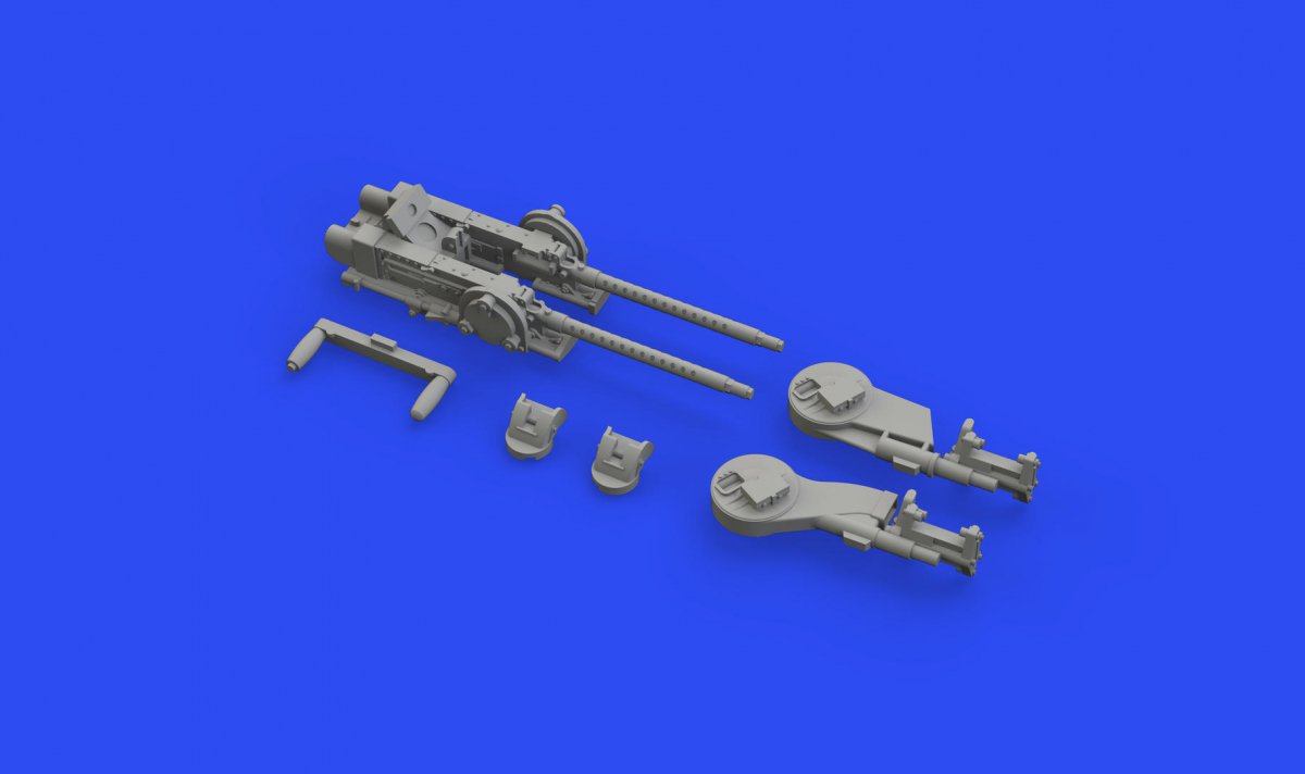 Eduard 648712 SBD-5 twin machine gun REVELL, ACCURATE MINIATURES 1/48 – zdjęcie 3