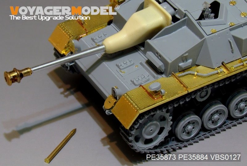 Voyager modèle PE35873 WWII allemand StuG.III Ausf.C/D Basic pour DRAGON 1/35 – image 5