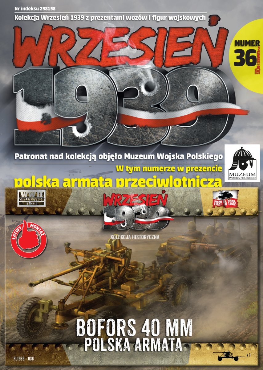 First to Fight PL036 Polska armata przeciwlotnicza 1/72