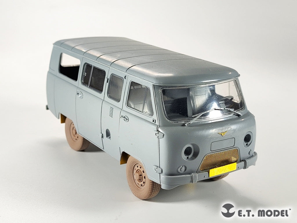 E.T. Model P35-115 Russian UAZ 3909 Military Van Sagged wheels For ZVEZDA 3644 1/35 – Bild 8