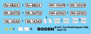 Roden 817 Ford V8 G81A 1/35 – image 3