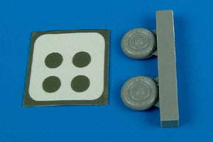 Aires 7224 Bf 109G-10/K wheels paint masks 1/72 Other