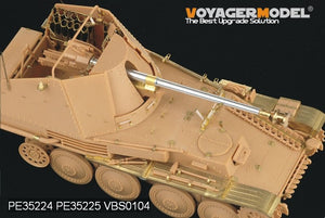 Garde-boues Voyager Model PE35225 pour char allemand Marder III M de la Seconde Guerre mondiale, compatibles avec le modèle TAMIYA 35255 au 1/35 – image 6