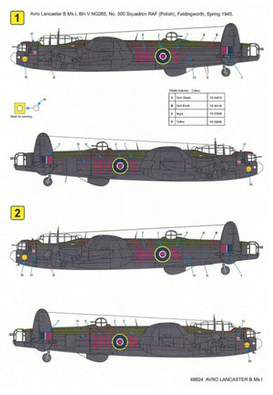 Techmod 48824 Avro Lancaster B Mk I 1/48 – image 3
