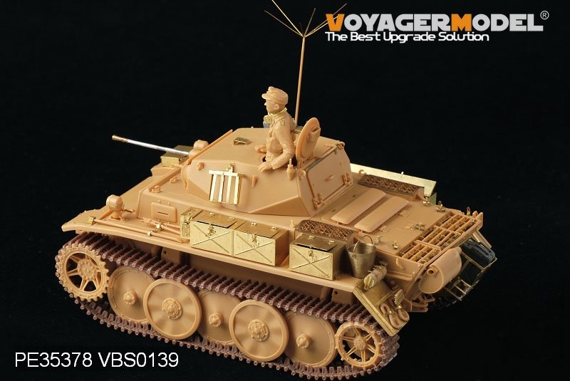Voyager Model PE35378 WWII German PzKpfw.II.Ausf.L Luch Late Version Basic for Tasca kit 1/35 – immagine 9