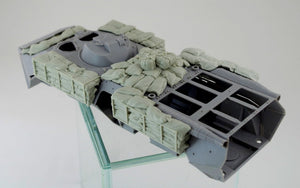 Panzer Art RE35-693 Sandbags armor for Ukrainian BTR-80 1/35 – zdjęcie 3