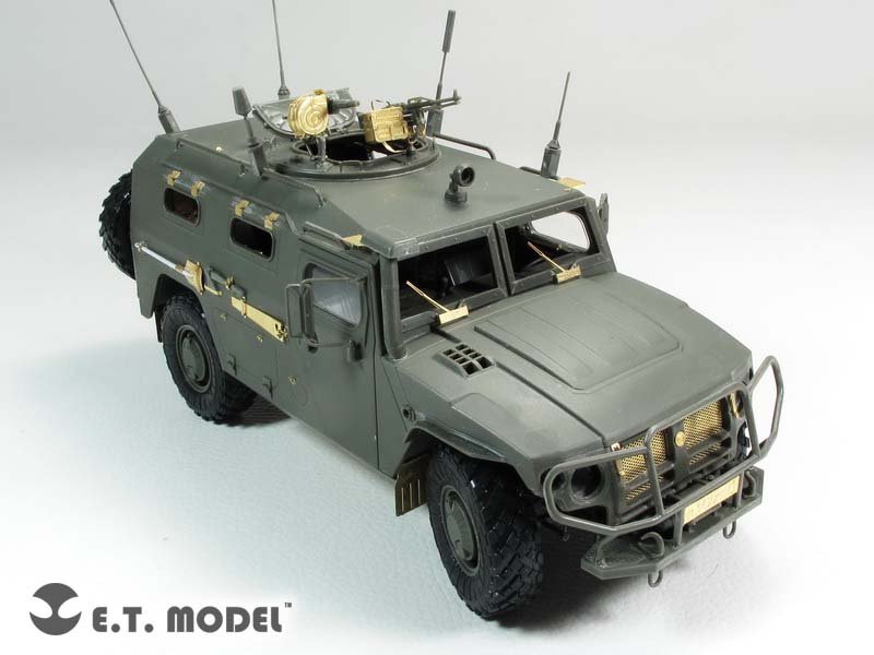 E.T. Model E35-184 Russian GAZ-233014 STS &amp;quot;TIGER&amp;quot; (For Meng VS-003) 1/35 – Bild 2