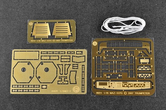 Trumpeter 01079 KET-T Recovery Vehicle Based on MAZ-537 Heavy Truck 1/35 – Bild 16