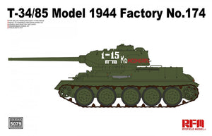 Rye Field Modèle 5079 T-34/85 Modèle 1944 N° d&amp;#39;usine 174 1/35