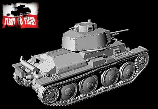First To Fight PL109 Niemiecki czołg lekki Pz.Kpfw 38 Ausf. D 1/72 – Bild 5