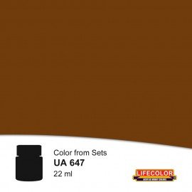 Peinture linoléum Lifecolor UA647 Bleu marine impérial japonais, 22 ml