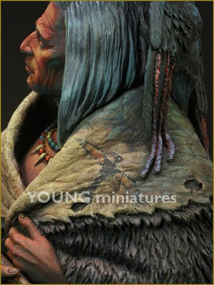 Young Miniatures YH1821 Blackfoot Raven Bearer 1/10 – zdjęcie 10