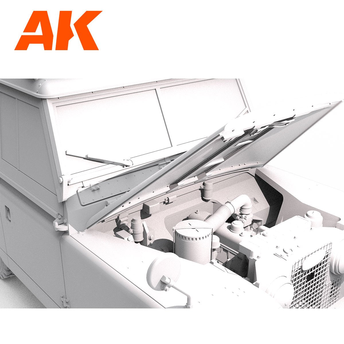 AK Interactive AK35013 LAND ROVER 88 SERIES IIA STATION WAGON 1/35 – Bild 8