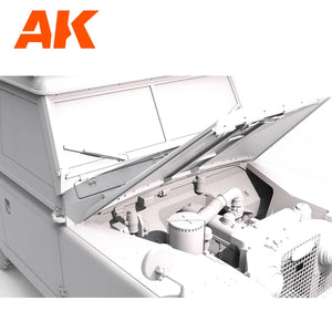 AK Interactive AK35013 LAND ROVER 88 SERIES IIA STATION WAGON 1/35 – Bild 8
