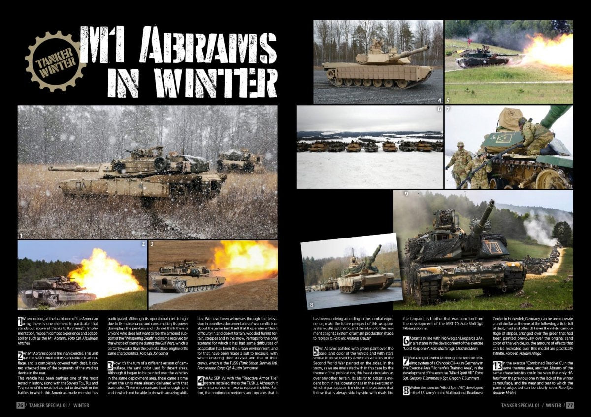 AK Interactive AK4842 TANKER TECHNIQUES MAGAZINE - SPECIAL WINTER (eng.) – image 4