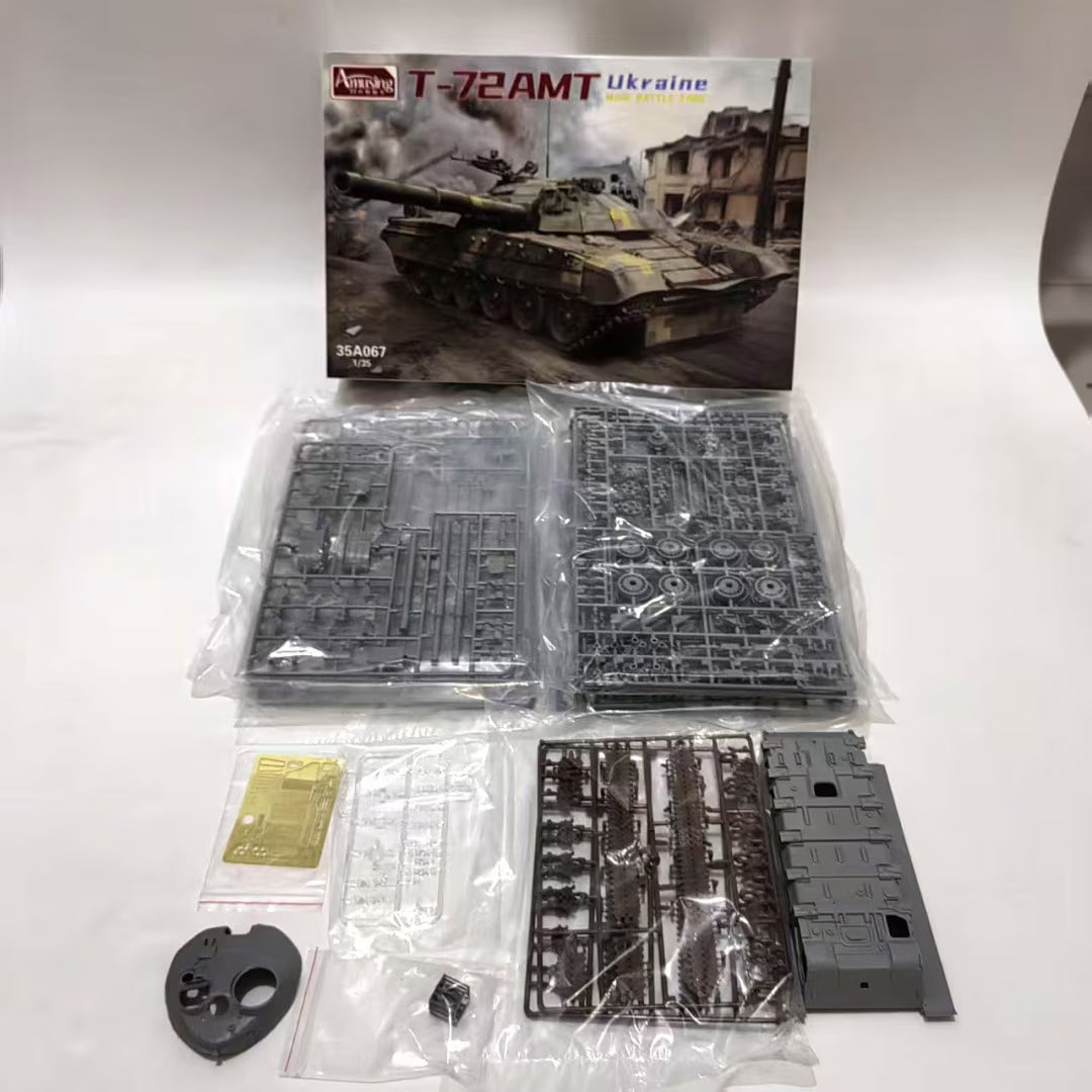 Amusing Hobby 35A067 T-72AMT - Ukraine Main Battle Tank 1/35 – image 5