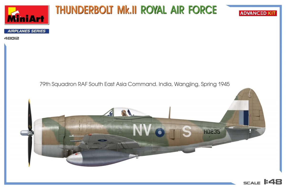 MiniArt 48012 THUNDERBOLT Mk.II. ROYAL AIR FORCE. ADVANCED KIT 1/48 – Bild 5
