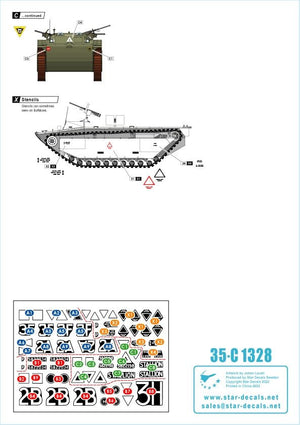 Star Decals 35-C1328 British LVT-2 Buffalo Mk II. LVT-2 and LVT(A)-2. Walcheren landings, Nijmegen and the Rhine crossing. 1/35 – zdjęcie 3