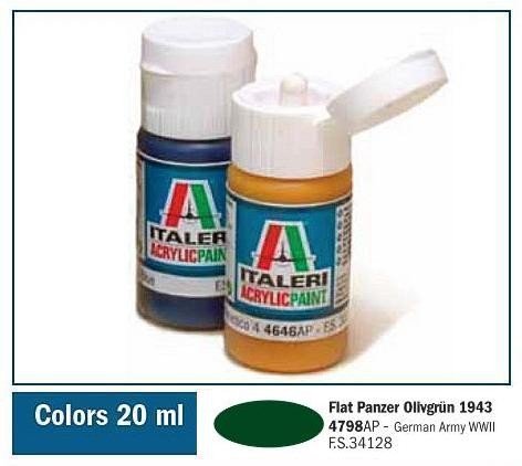 Italeri 4798AP PZ. OLIVGRUN 20ml
