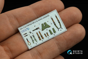 Quinta Studio QD48304 Harrier Gr.3 tardif Intérieur imprimé en 3D et coloré sur papier décalcomanie (Kinetic) 1/48 – image 5