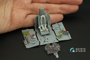 Quinta Studio QD32162 P-40N Warhawk 3D-Printed &amp;amp; colored Interior on decal paper (Trumpeter) 1/32 – image 10