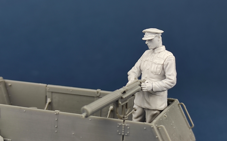 Copper State Models F35-029 Canadian Motor MG Brigade Crewman Checking MG 1/35 – imagen 2