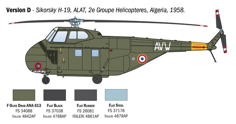 Italeri 1476 HO4S-3 / HAS.7 / H-19 1/72 – Bild 7