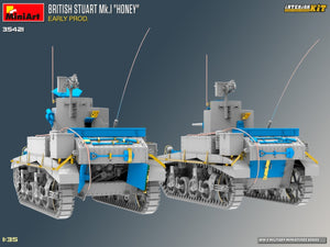 MiniArt 35421 BRITISH STUART MK.I HONEY EARLY PROD. INTERIOR KIT 1/35 – zdjęcie 9