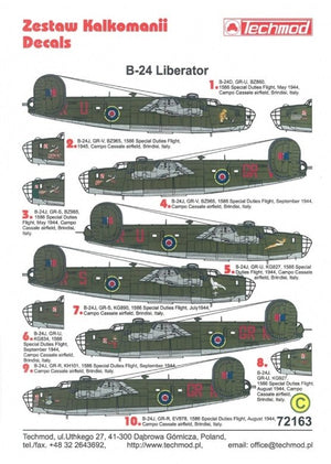 Techmod 72163 B-24 Liberator 1/72 – image 2