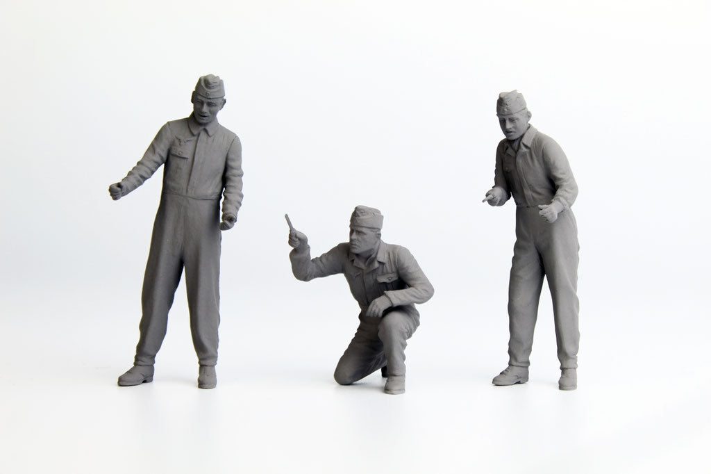 Das Werk DW32101 German Mechanics WW2 with Technical Drawings 1/32