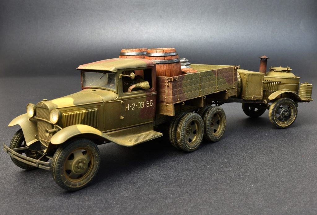 MiniArt 35257 SOVIET 2t TRUCK AAA TYPE w/FIELD KITCHEN 1/35 – immagine 2