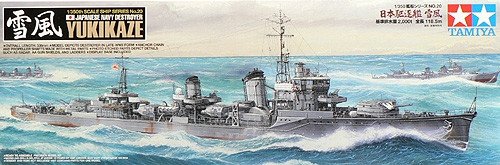 Tamiya 78020 Japanese Navy Destroyer Yukikaze 1/350