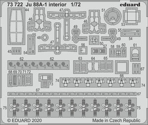 Eduard 73722 Ju 88A-1 interior 1/72 REVELL – image 2