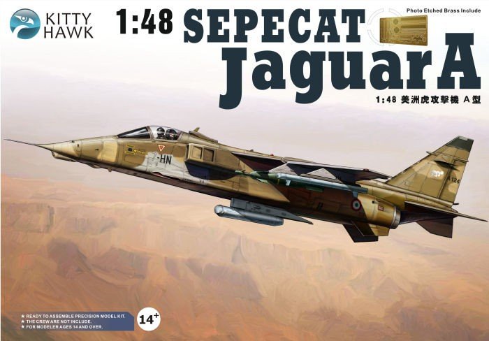Kitty Hawk 80104 SEPECAT Jaguar A 1/48