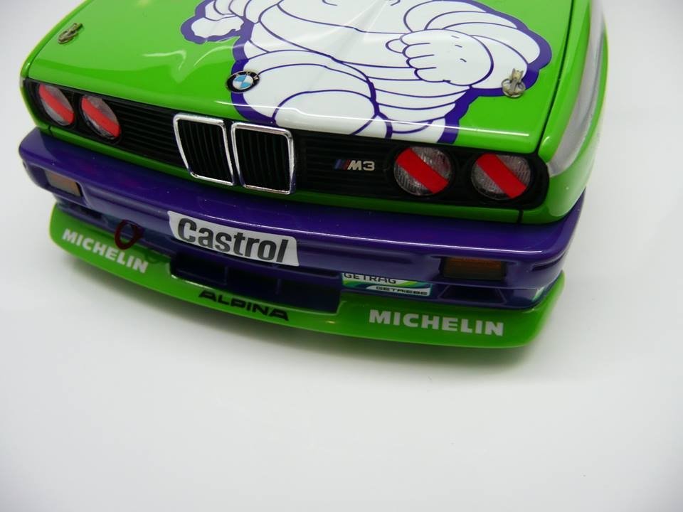 Zero Paints ZP-1490 BMW M3 E30 - DTM 1988 Team Alpina - Green / Blue Paint Set 2x30ml – Bild 4
