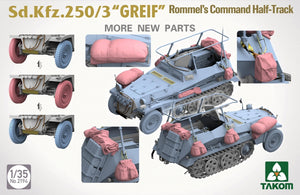 Takom 2194 Sd.Kfz 250/3 Greif Rommel Command Half-Track 1/35 – zdjęcie 7
