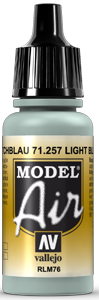 Vallejo 71257 Bleu clair RLM76