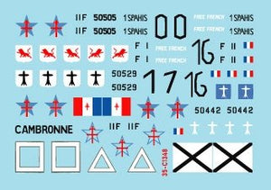 Star Decals 35-C1348 French Fighting Vehicles in Africa 1. FFL - Forces Francaises Libres 1/35 – Bild 2