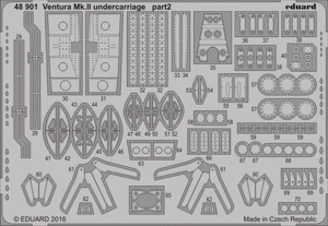 Eduard 48901 Ventura Mk. II undercarriage REVELL 1/48 – zdjęcie 2