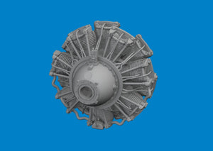 Eduard 6481029 B-24J engines PRINT HOBBY BOSS 1/48 – imagen 2