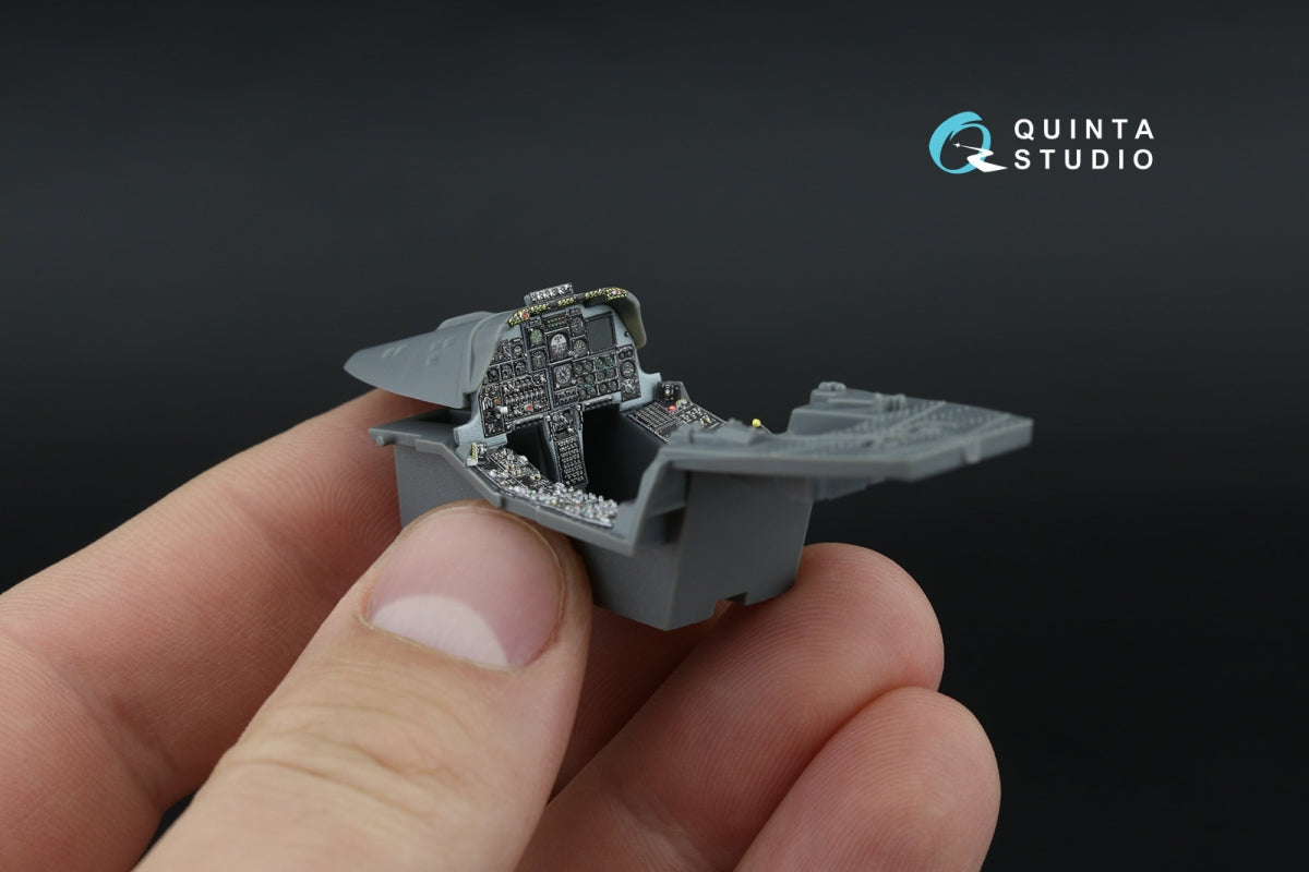 Quinta Studio QD48586 A-10A Warthog 3D-Printed &amp;amp; coloured Interior on decal paper (GWH) 1/48 – imagen 10