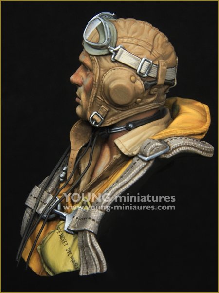 Young Miniatures YM1890 The Battle of Midway US Navy Pilot 1942 1/10 – Bild 4