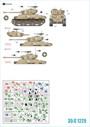 Star Decals 35-C1225 Israeli AFVs 8 1/35 – Bild 2