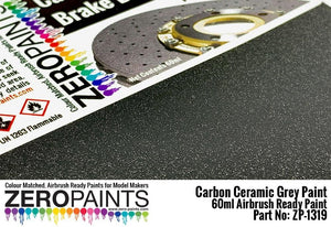 Zero Paints 1319-30 Grey Carbon Ceramic 30ML – Bild 2