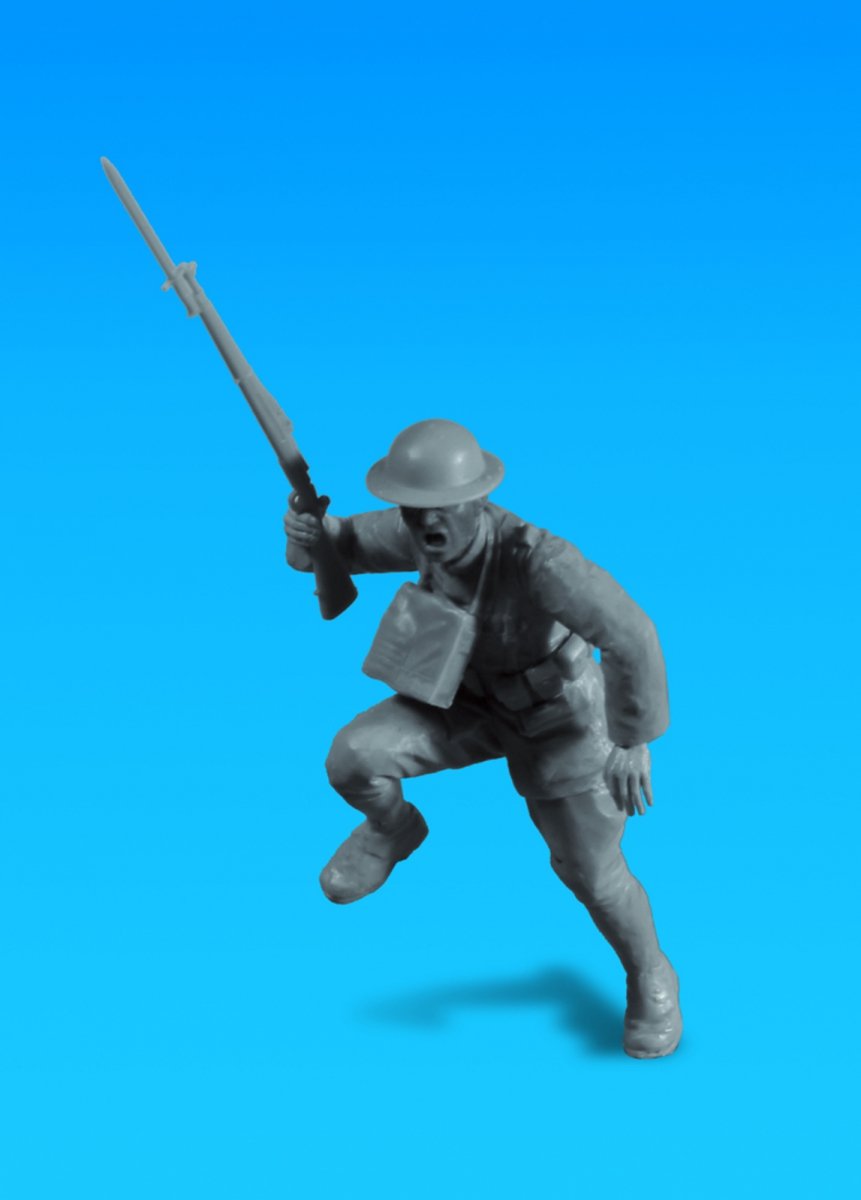 ICM 35693 US Infantry (1918) (4 figures) 1/35 – immagine 2