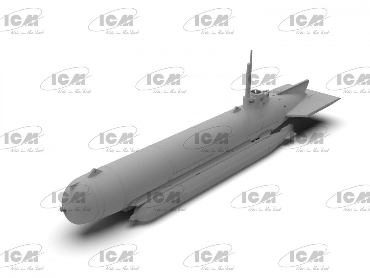 ICM S019 U-Boat Type ‘Molch’ WWII German Midget Submarine 1/72 – immagine 5